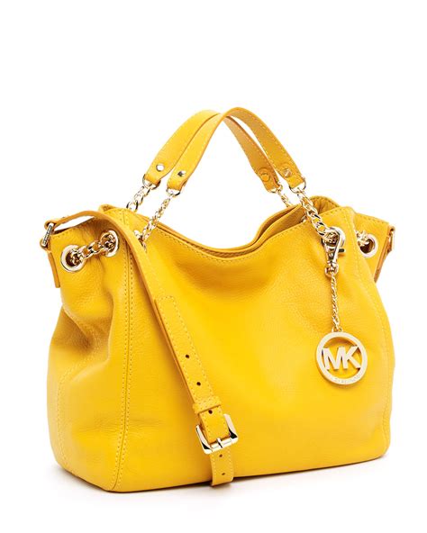 michael kors yellow tote jet pinkurin|macy's Michael Kors purses.